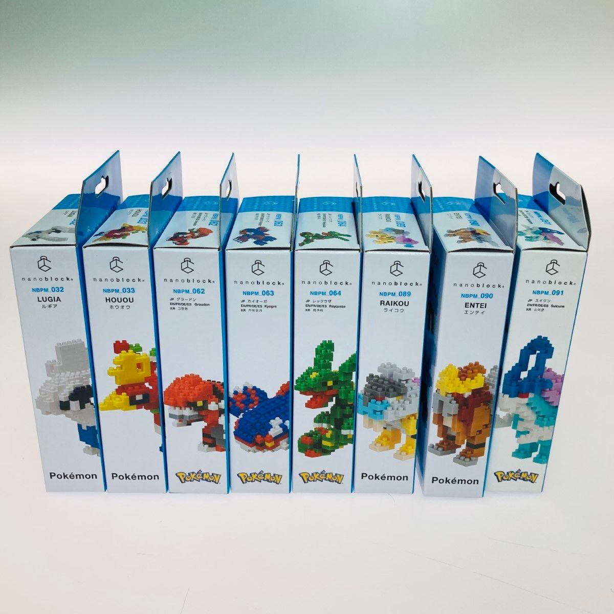 ◎◎カワダ ナノブロック ポケットモンスター ポケモン 8体 まとめ