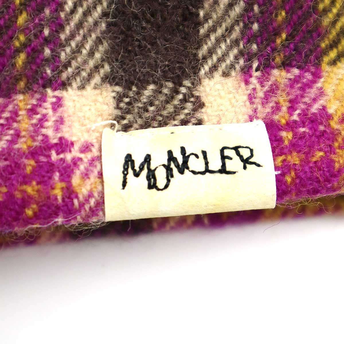 MONCLER モンクレール KURYS ウールチェック ダウンシャツジャケット