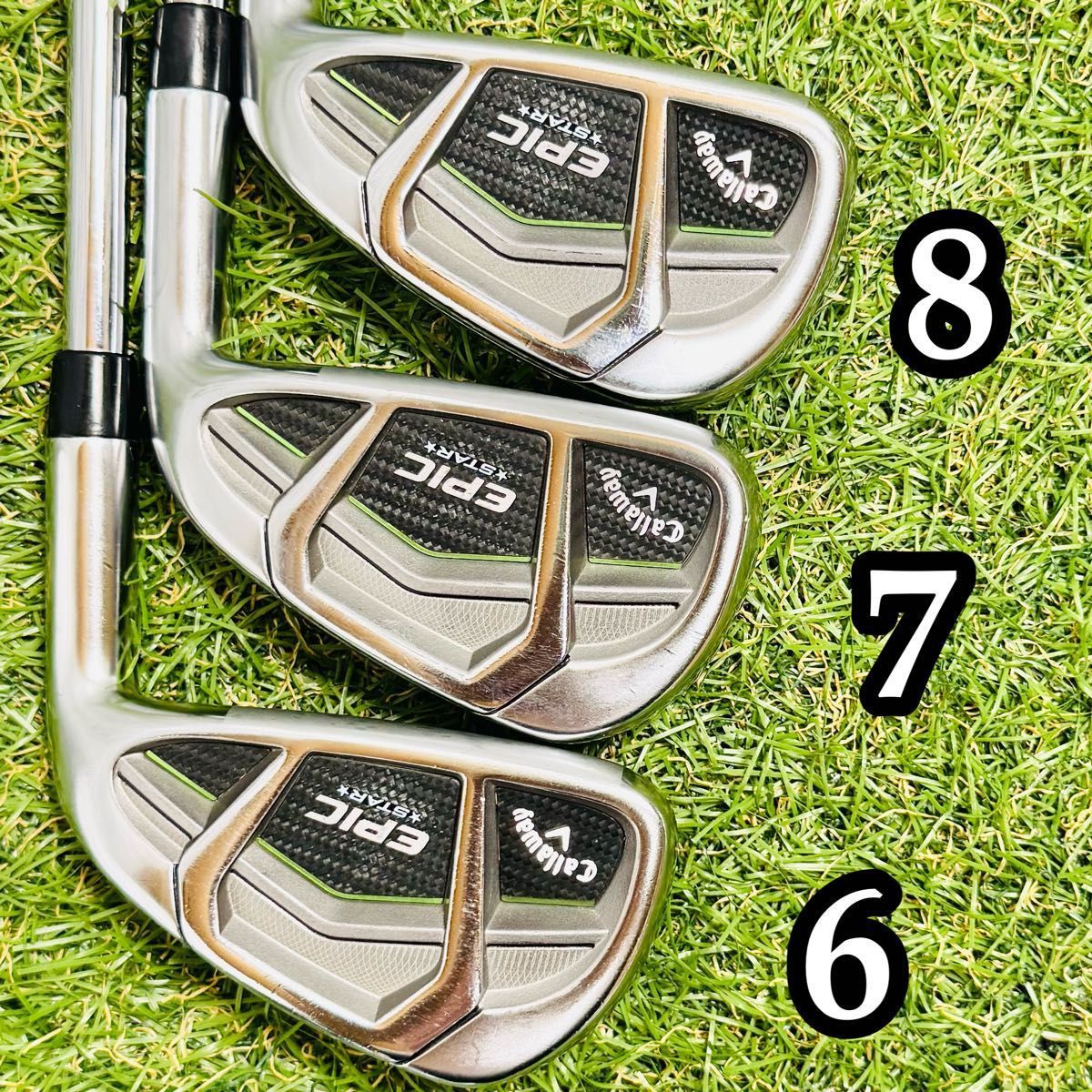 【良品】初心者推奨 キャロウェイ エピックスター メンズアイアンセット 6本 S 良品】初心者推奨 キャロウェイ エピックスター メンズアイアン