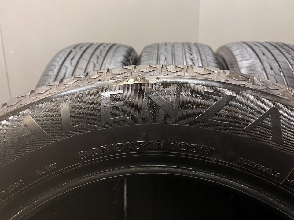 BS BRIDGESTONE ALENZA LX100 225/60R18 18インチ 夏タイヤ 4本 22年製  