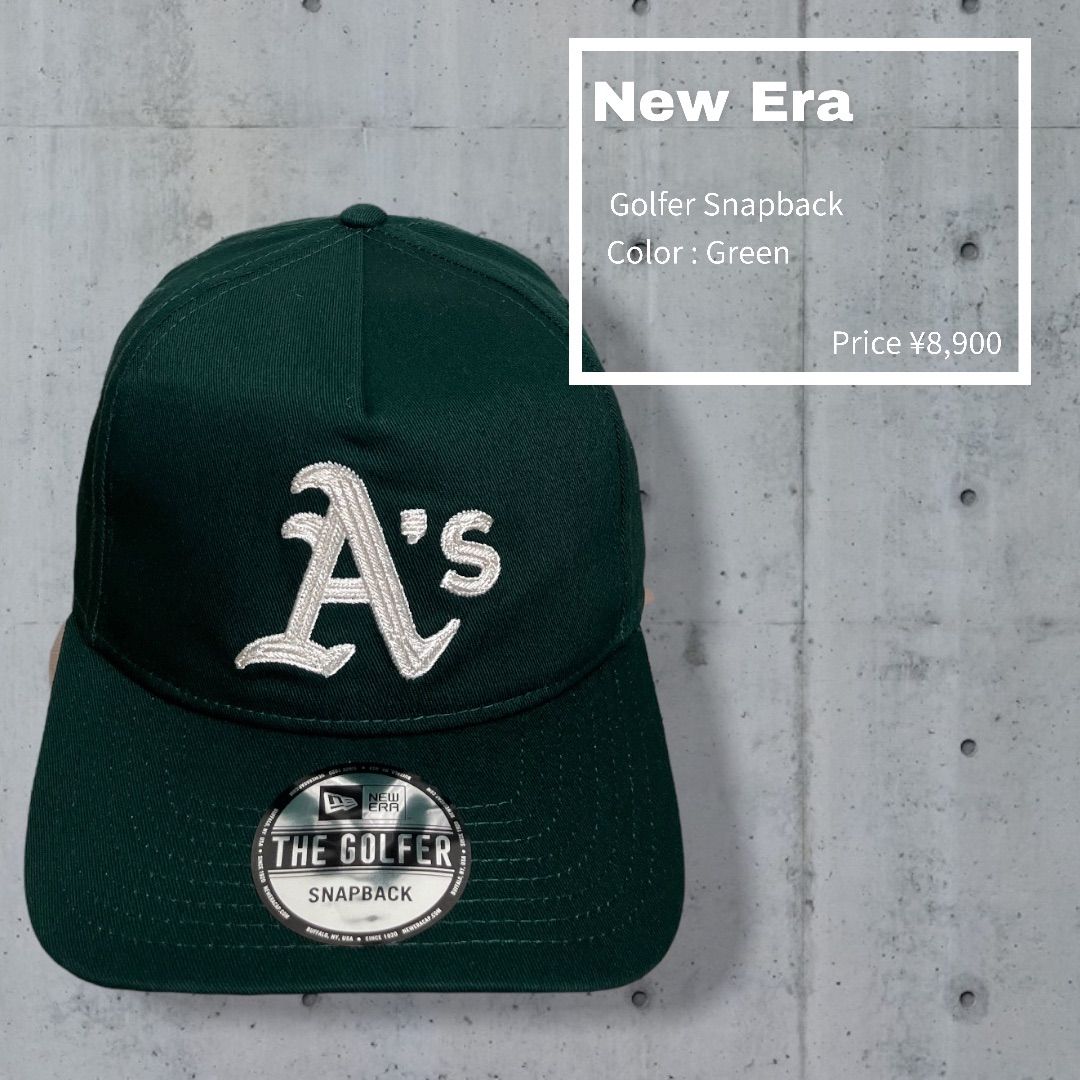 New Era Chainstitch Team Logo Golfer - キャップ