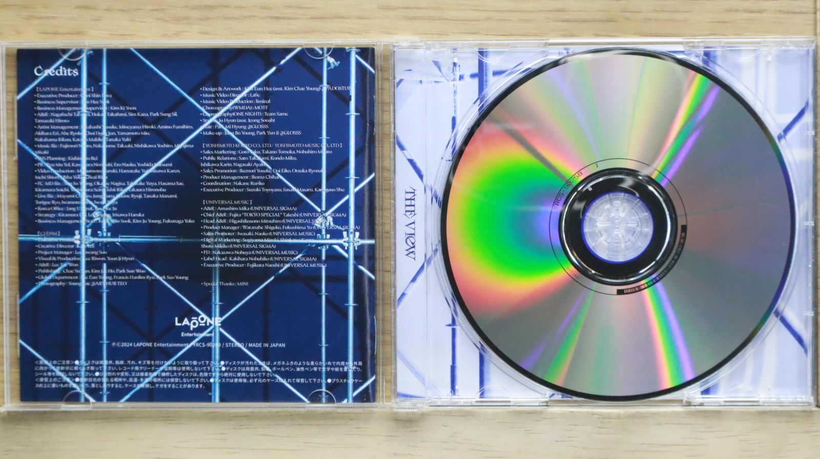 国内盤CD☆アイエヌアイ/INI□ THE VIEW(ODD VIEW ver.) (通常盤