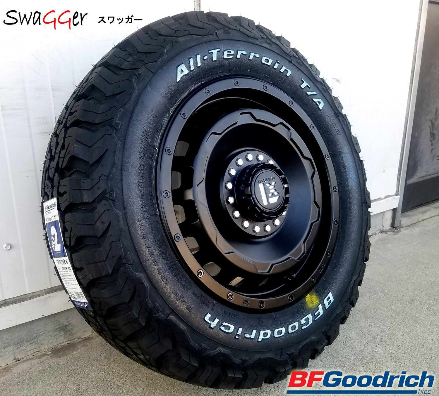 ヤリスクロス CX3 フォレスター SG/SH XV タイヤホイールセット 16インチ SwaGGer BF Goodrich ALLTERRAIN  KO2 215/70R16 225/70R16 - メルカリ