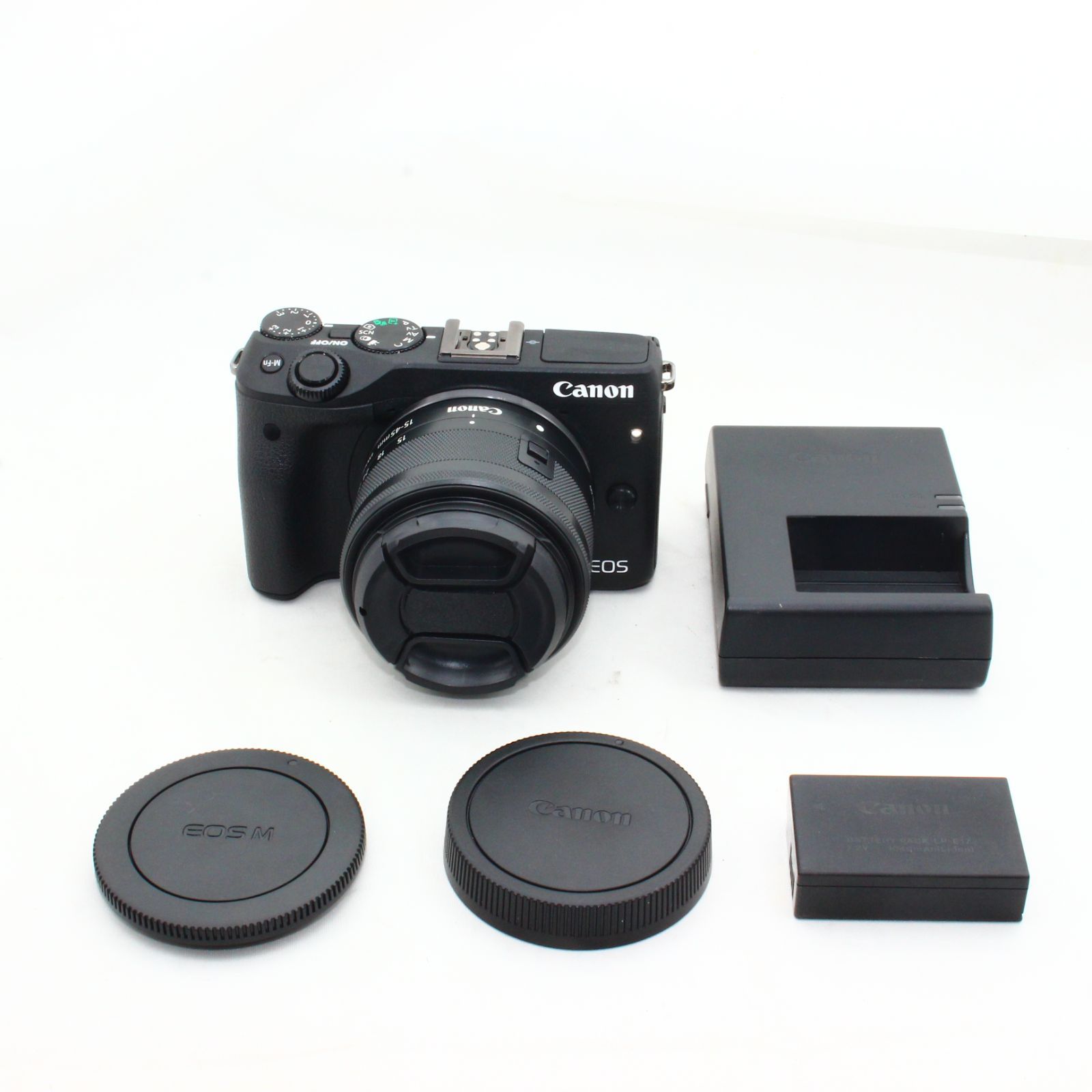 Canon ミラーレス一眼カメラ EOS M3 レンズキット(ブラック) EF-M15