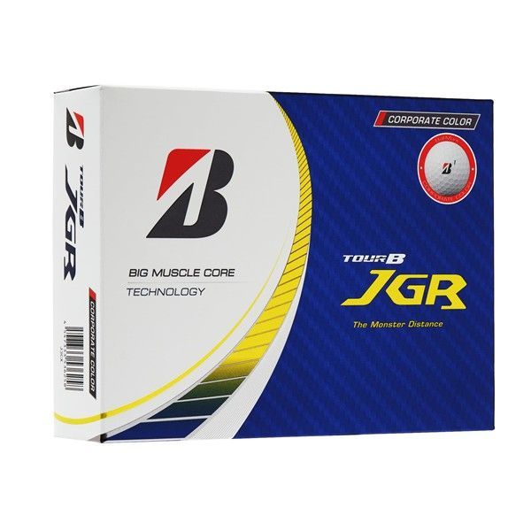 新着 BRIDGESTONE(ブリヂストン)ゴルフボール TOUR B JGR 2023年モデル 12球入 コーポレートカラー J3CX