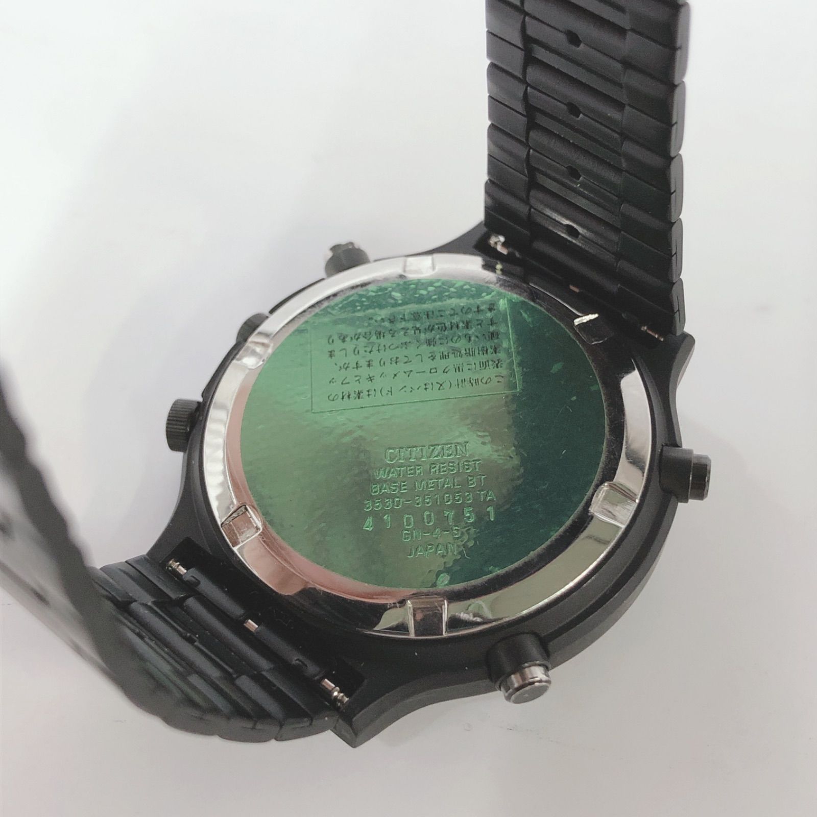 CITIZEN 3530-351053 シチズン TA - クロノグラフアラーム クロノ 