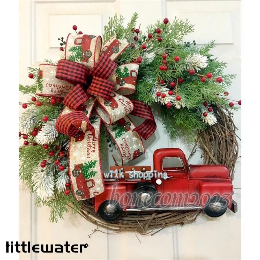 △あちゃちゅむ クリスマスリース クリスマスリースL | アフタヌーン