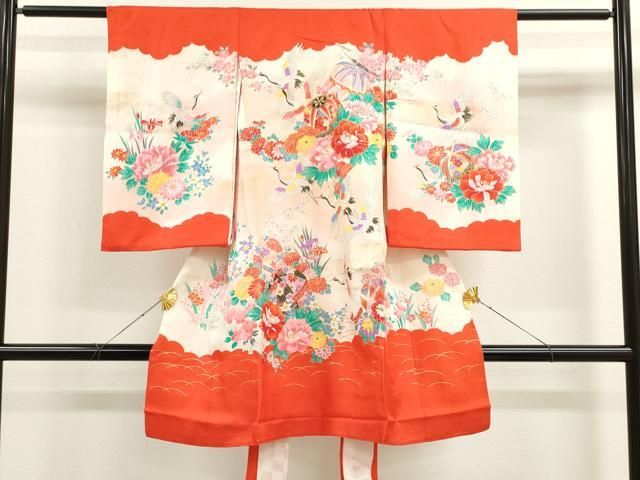 ミニチュア着物　花嫁お引きずり　白いちごページ KID KING KKP002 1/6 白無垢 花嫁 綿帽子 角隠し 赤ふき 和装