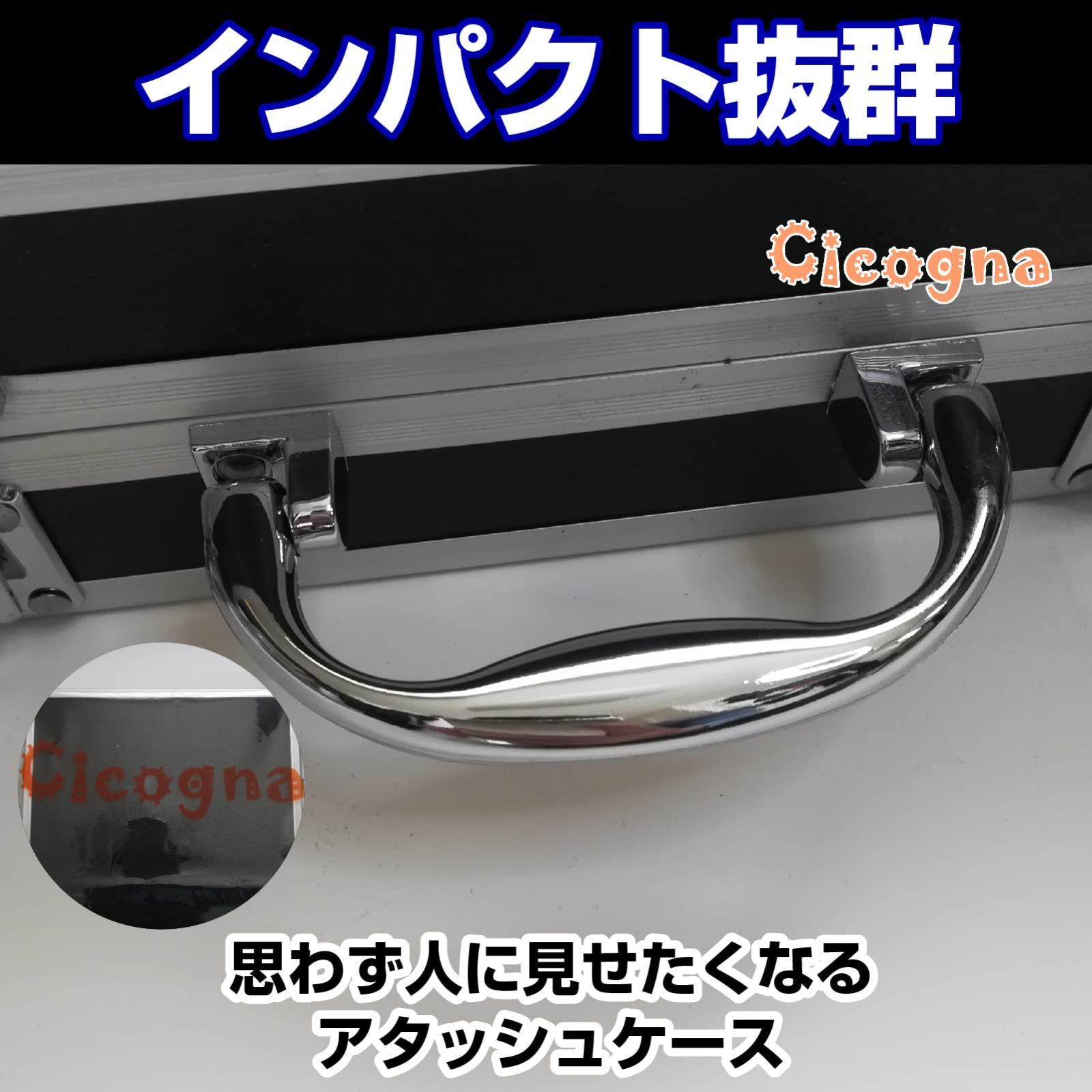 数量限定】鑑定 カード 収納 ケース PSA アタッシュケース 4段 16枚 鍵