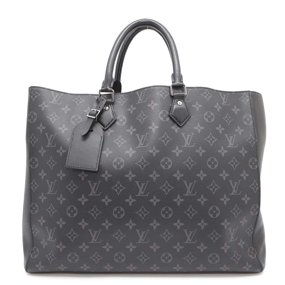 ルイヴィトン トートバッグ モノグラム エクリプス グラン サック M44733 LOUIS VUITTON 黒 ブラック