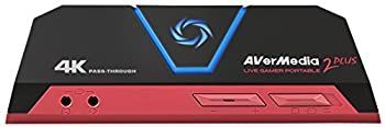 【中古】AVerMedia ライブゲーマー ポータブル 2 Plus 4K パススルー 4K フルHD 1080p60 USBゲームキャプチャ 超低レイテンシー 記録 ストリーム プラグ