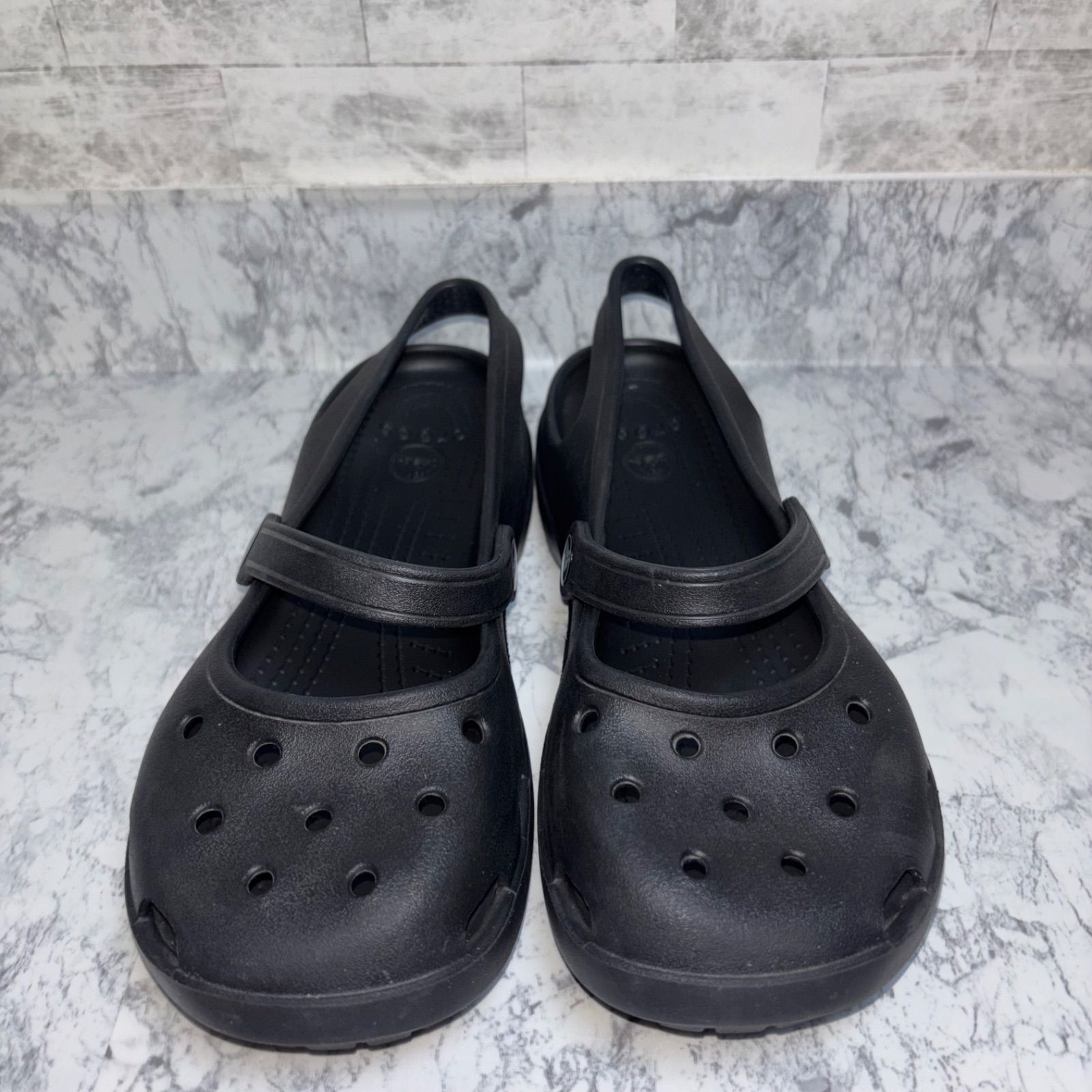 Crocs クロックス メリージェーン サンダル ストラップ付き 廃盤