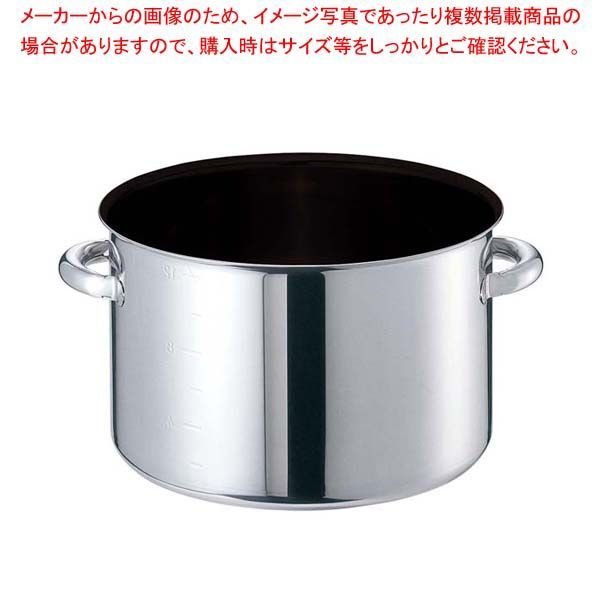 未使用　クローバー ステンレス/モリブデン 寸胴鍋(目盛付)42cm 未使用 クローバー ステンレス/モリブデン 寸胴鍋(目盛付)42cm