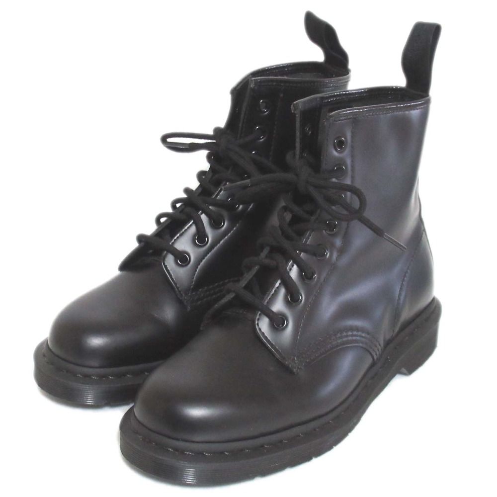 ドクターマーチン ブラック ワークブーツ レースアップ 8ホール MONO