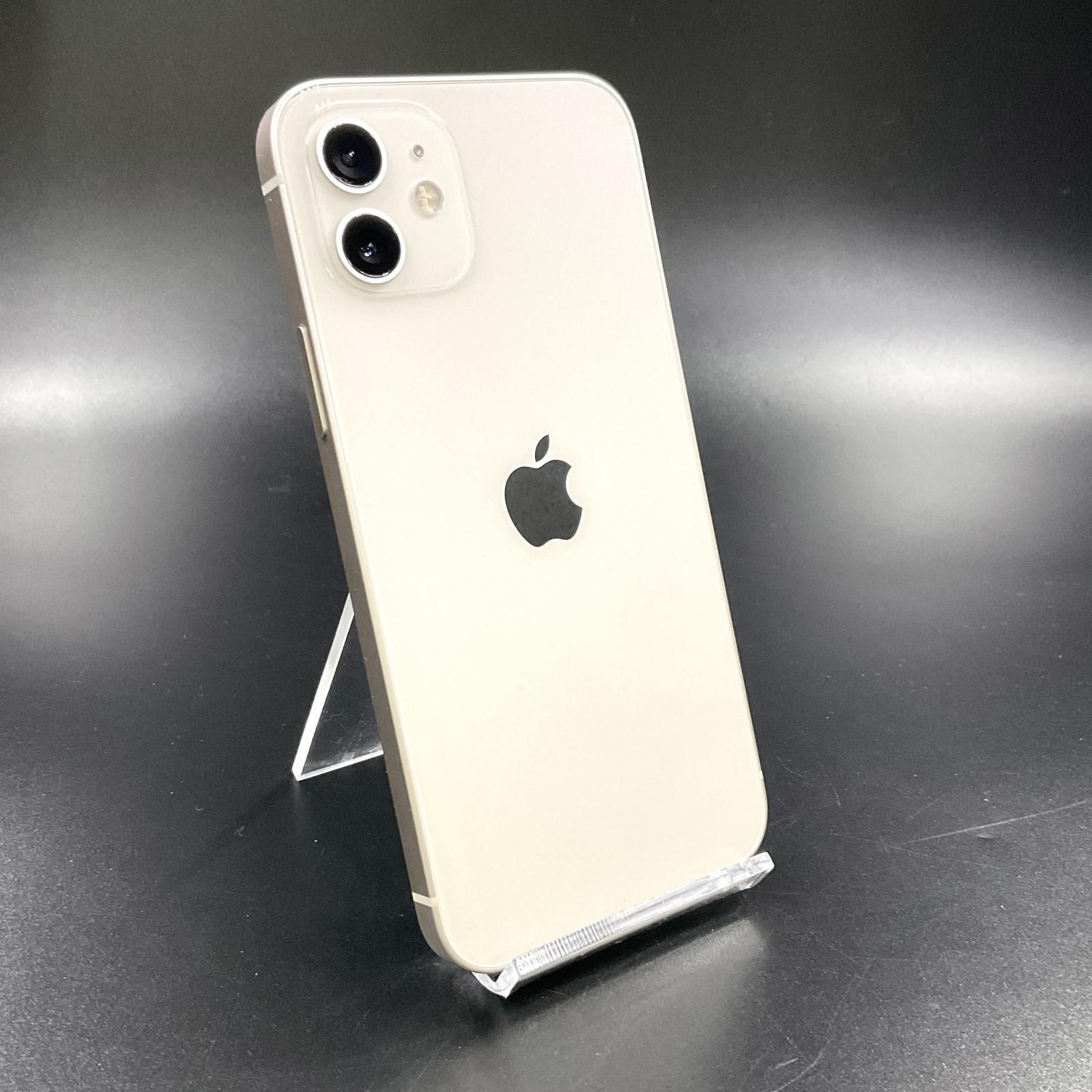 全額返金保証】【最速発送】Apple iPhone 12 128GB ホワイト au 白ロム