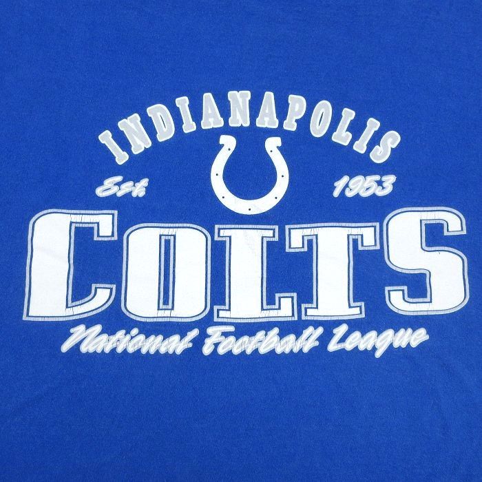 L/古着 半袖 ビンテージ Tシャツ メンズ 00s NFL インディアナ