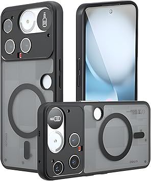 【大人気，人気SALE】 Voltup スマホケ-ス Nothing Phone 3対応 ワイヤレス充電対応 耐衝撃 ナッシング Phone 3 ケース カバー MIL規格 衝撃吸収 内蔵 すり傷防止 滑り止め 黄ばみ防止 軽量 a その他