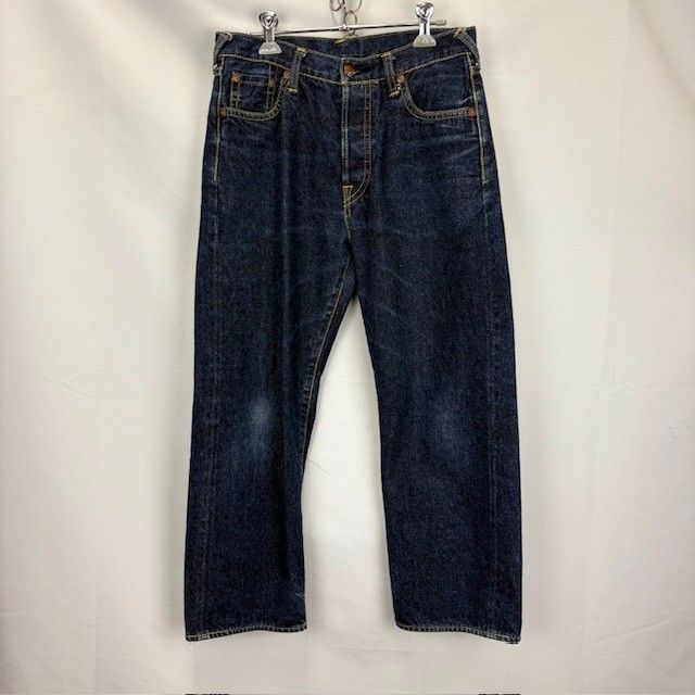 EVISU 赤耳 ロゴパッチ デニムボトム ジーンズ サイズW 29 02