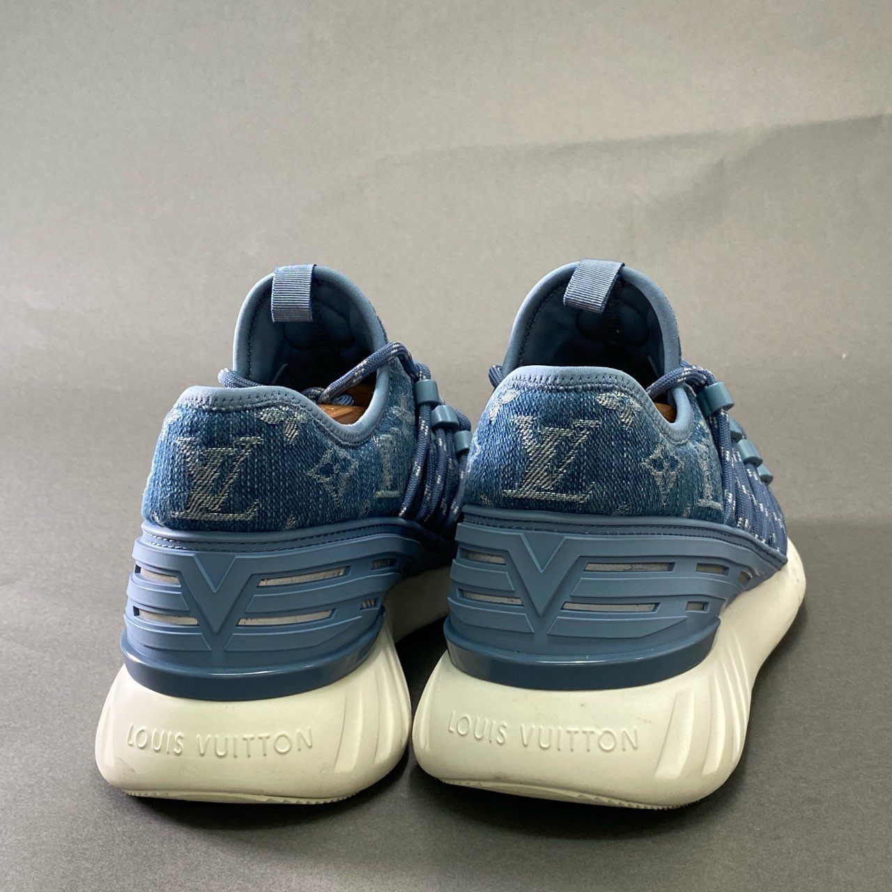 4j4 LOUIS VUITTON ルイヴィトン ファストレーンラインスニーカー モノグラム ローカット シューズ 1A4U47 6 1/2 ...