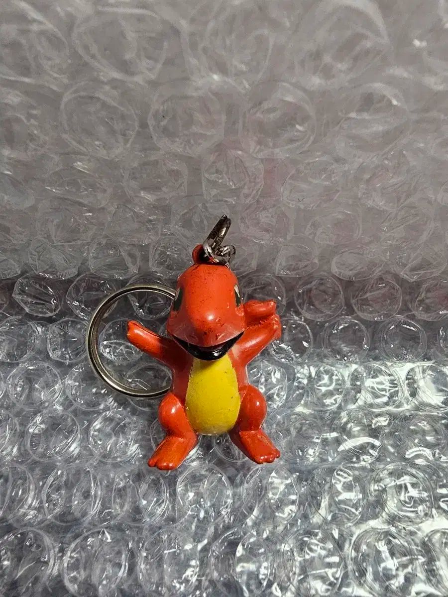 レトロ文具 ポケットモンスター ヒトカゲ ミニフィギュア キーホルダー