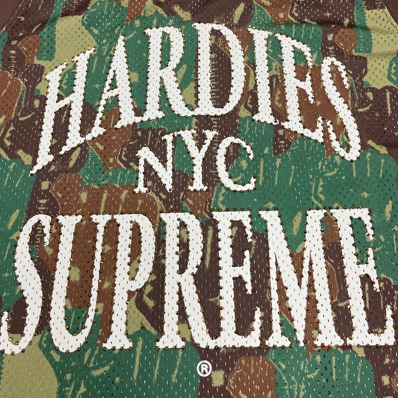 国内正規 未使用品 SUPREME 23SS Hardies Camo Basketball Jersey 