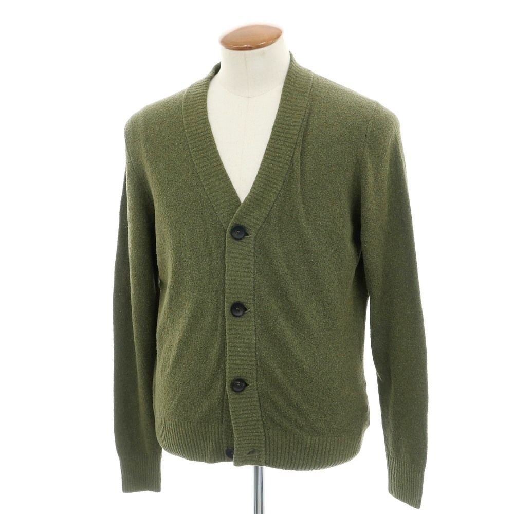 新品 ZANONE コットン ニット カーディガン Vネック 総柄 イタリア製 【48】ザノーネ 319949 ZANONE ザノーネ コットン カーディガン 長袖 L ザノーネ ニット