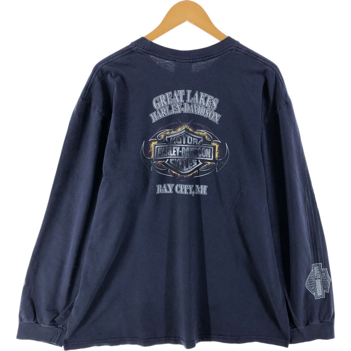 古着 ハーレーダビッドソン Harley-Davidson モーターサイクル バイクTシャツ メンズL相当 /eaa490195 古着 00年代 ハーレーダビッドソン Harley-Davidson モーターサイクル