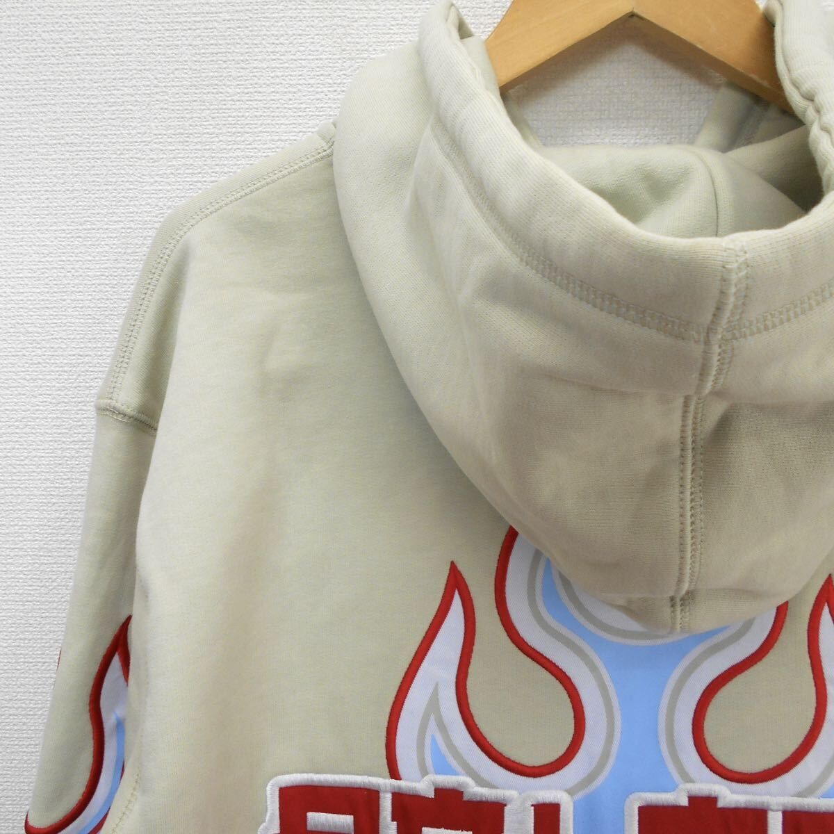 PALACE パレス 22AW FLAME ZIP HOOD ジップアップパーカー ロゴ フレイム 炎 XL 10119106