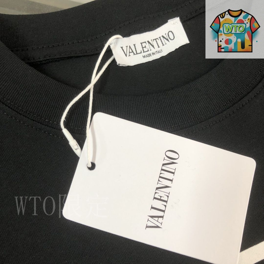 ★25SS VALENTINO アイボリー フロントロゴ コットン Tシャツ 今日特価】VALENTINO 25SS T シャツ - メルカリ