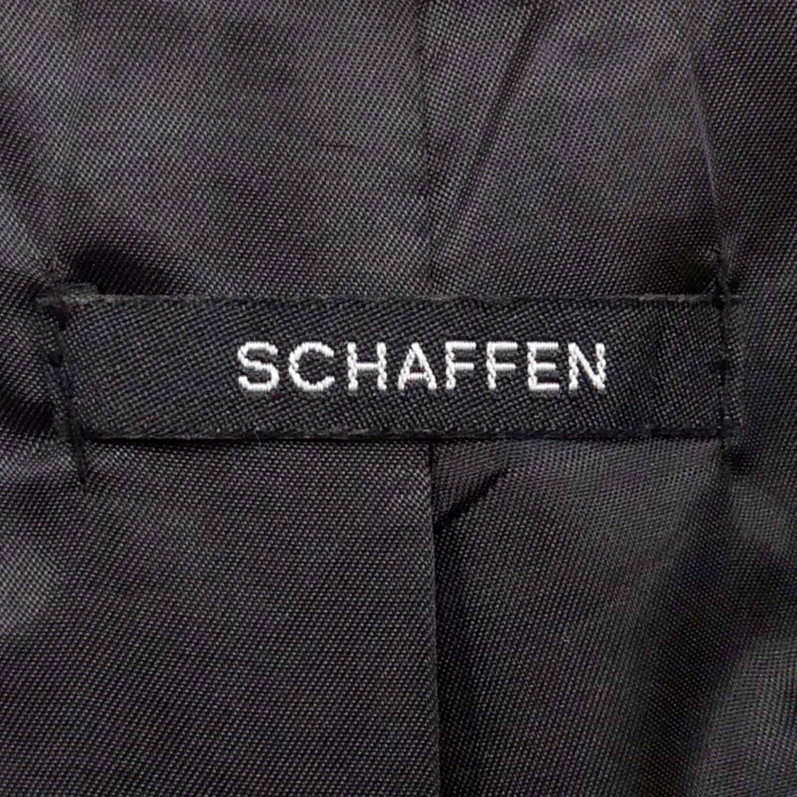 SCHAFFEN シャッフェン レザー ダウンジャケット L オレンジ 3 本革 