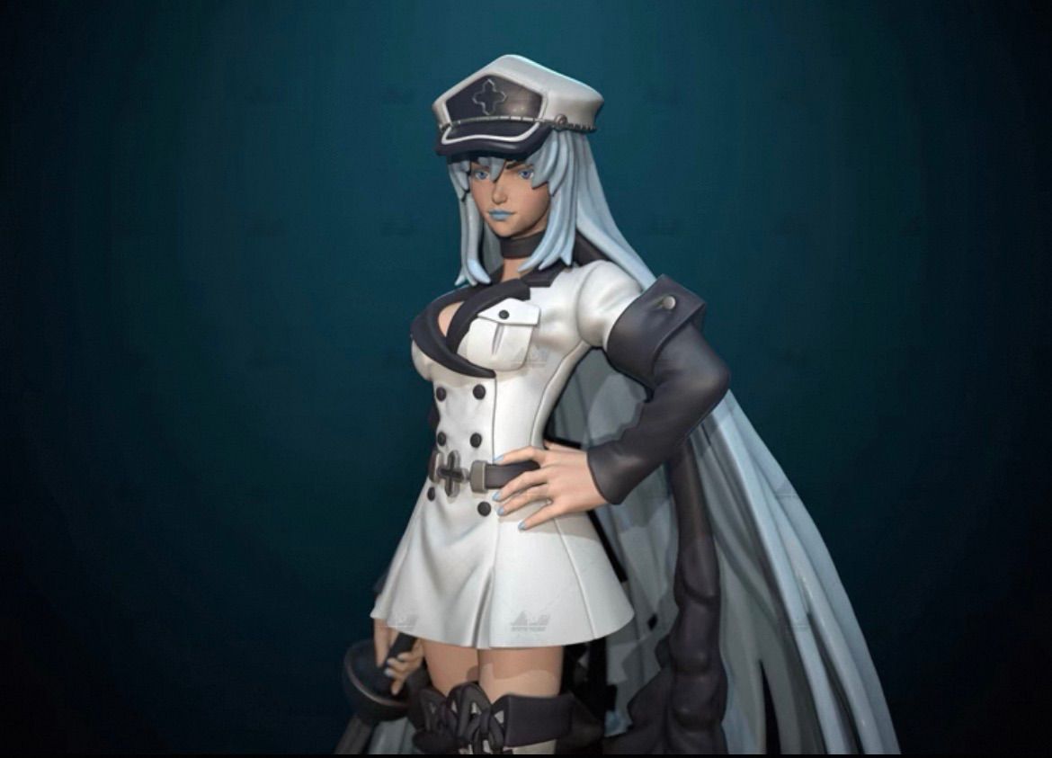 アカメが斬る! エスデス   フィギュア ガレージキット スタチュー Amazon.co.jp: アカメが斬る エスデス ガレージキット ガレキ
