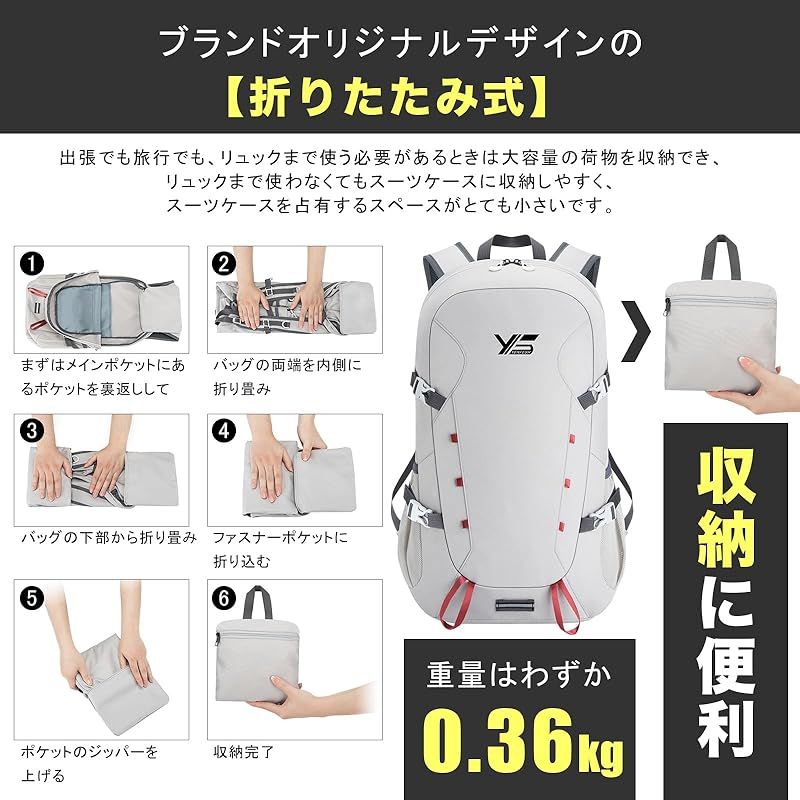 リュック VitaFelice リュック レディース ユニセックス 撥水 軽量 ナイロン 大