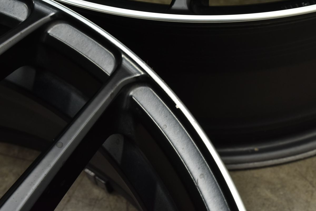 使用1回 良好品 レオニス ナヴィア 06 18in 7J 47 PCD100 4本セット プリウス カローラツーリング スポーツ インプレッサ カスタム用に 可 只今タイムセール中。