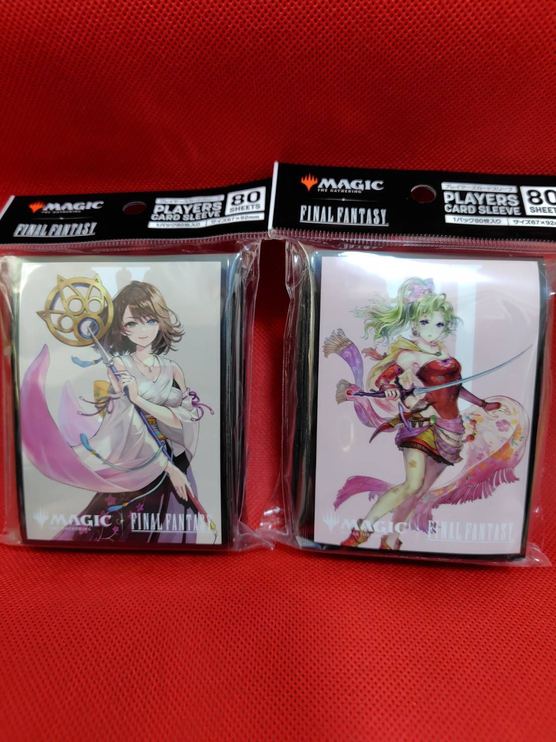 マジック:ザ・ギャザリング プレイヤーズカードスリーブ MFS-12 ユウナ マジック：ザ・ギャザリング――FINAL FANTASY プレイヤーズカード
