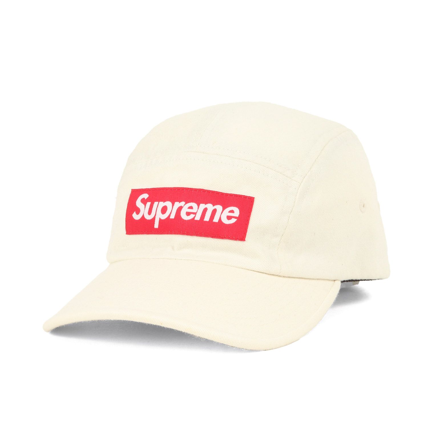 Supreme シュプリーム キャップ | 20AW ウォッシュド チノ ツイル ボックスロゴ キャンプキャップ Washed Chino Twill Camp Cap | ナチュラル | 帽子 | box logo メンズ
