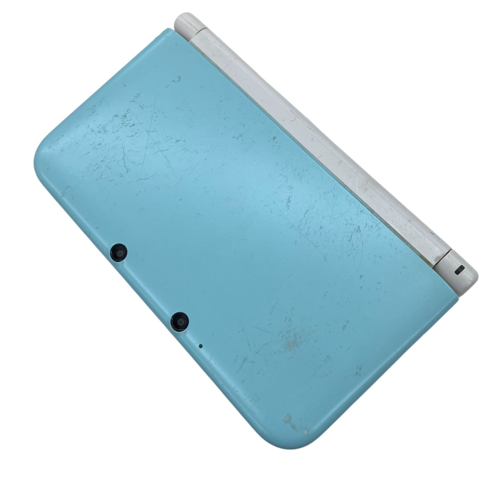 186000 現状品 任天堂 Nintendo3DS LL ミント×ホワイト SPR-001