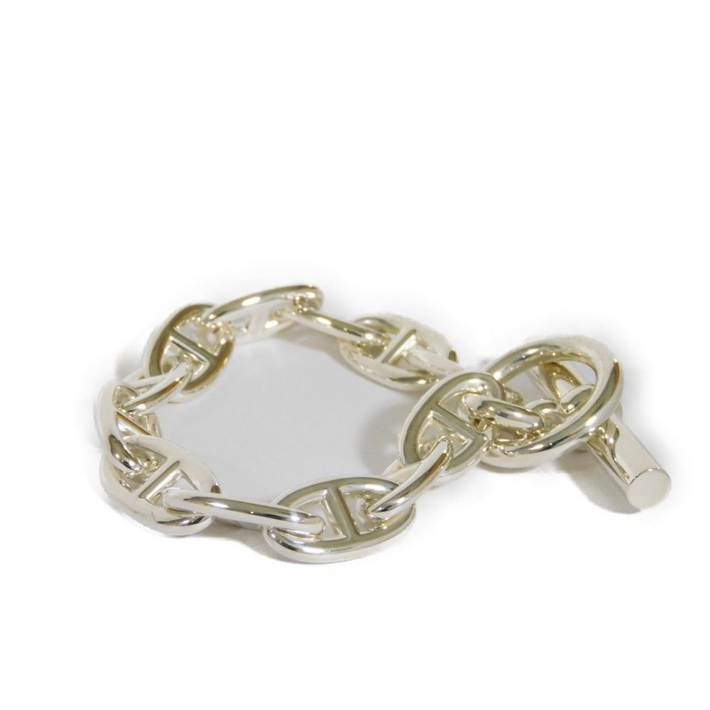 エルメス シェーヌダンクル GM 現行 12コマ アンカーチェーン レーザー