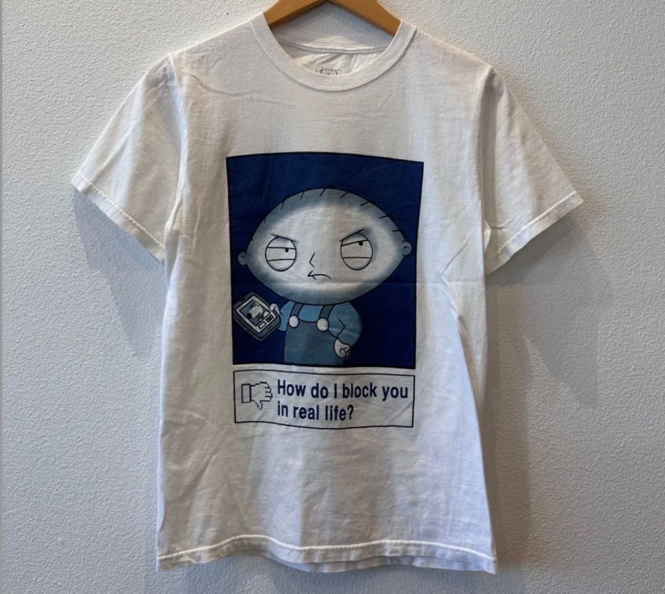 angel105ch様専用 古着 S FAMiLY GUY Tシャツ ファミリーガイ アニメ 