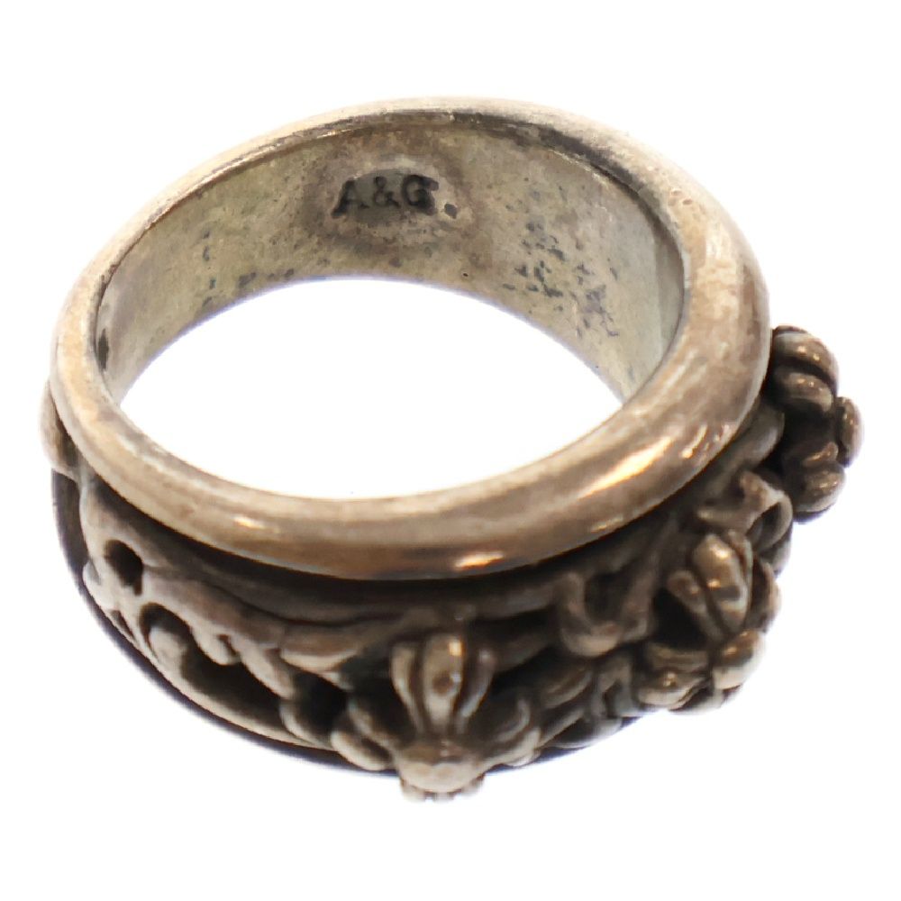 A&G (エーアンドジー) クロスモチーフ リング 指輪 シルバー 15号