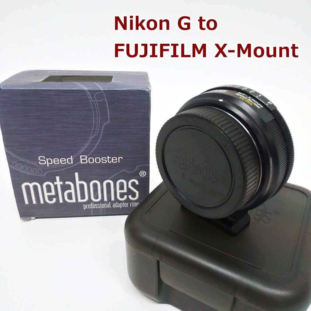 bones マウントアダプター Nikon G to FUJIFILM X-Mount Speed Booster ULTRA メタボーンズ R2410-249 metabones マウントアダプター Nikon G to FUJIFILM X-Mount