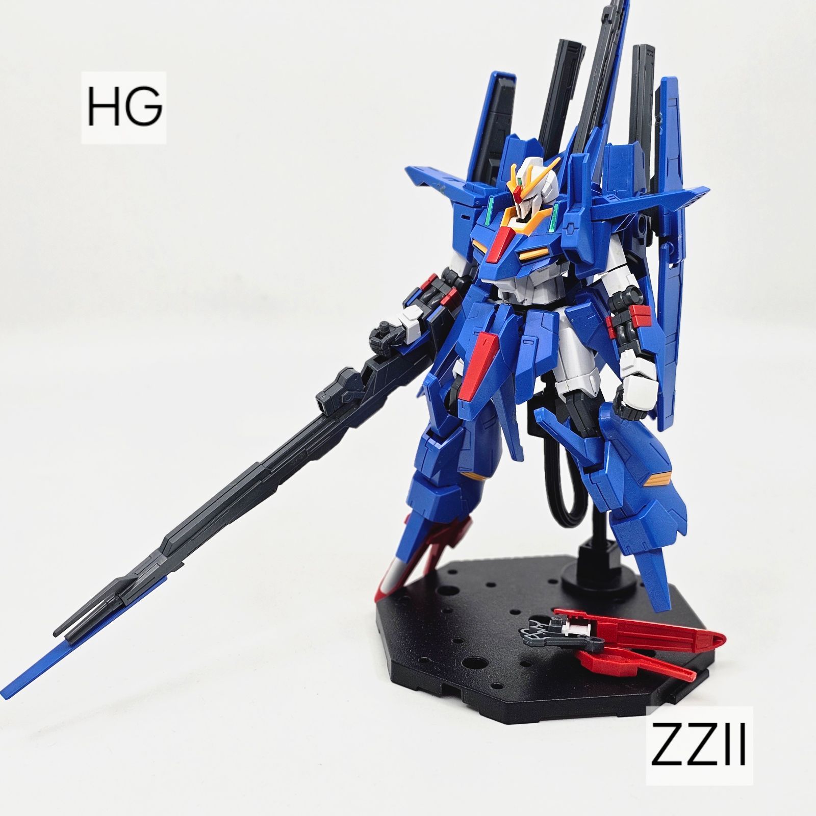 hg zzii ダブルゼッツー ジャンク 完成品 ジャンク HGBF ガンダムビルドファイターズ ZZII ダブル