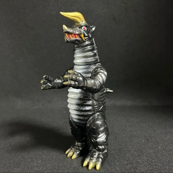 ブルマァク ブラックキング ソフビ 黒成型 ウルトラマン 昭和 レトロ