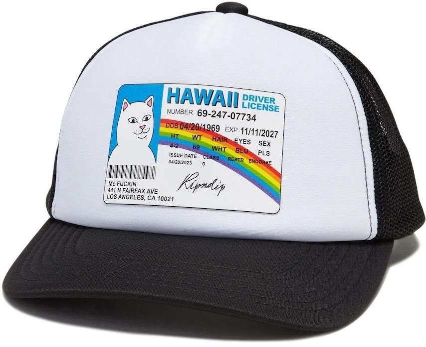 Ripndip Mcfuckin Trucker Hat Cap Black キャップ 送料無料