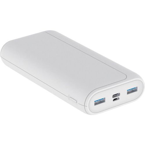 ハイディスク　モバイルバッテリー　２００００ｍＡｈ　ホワイト