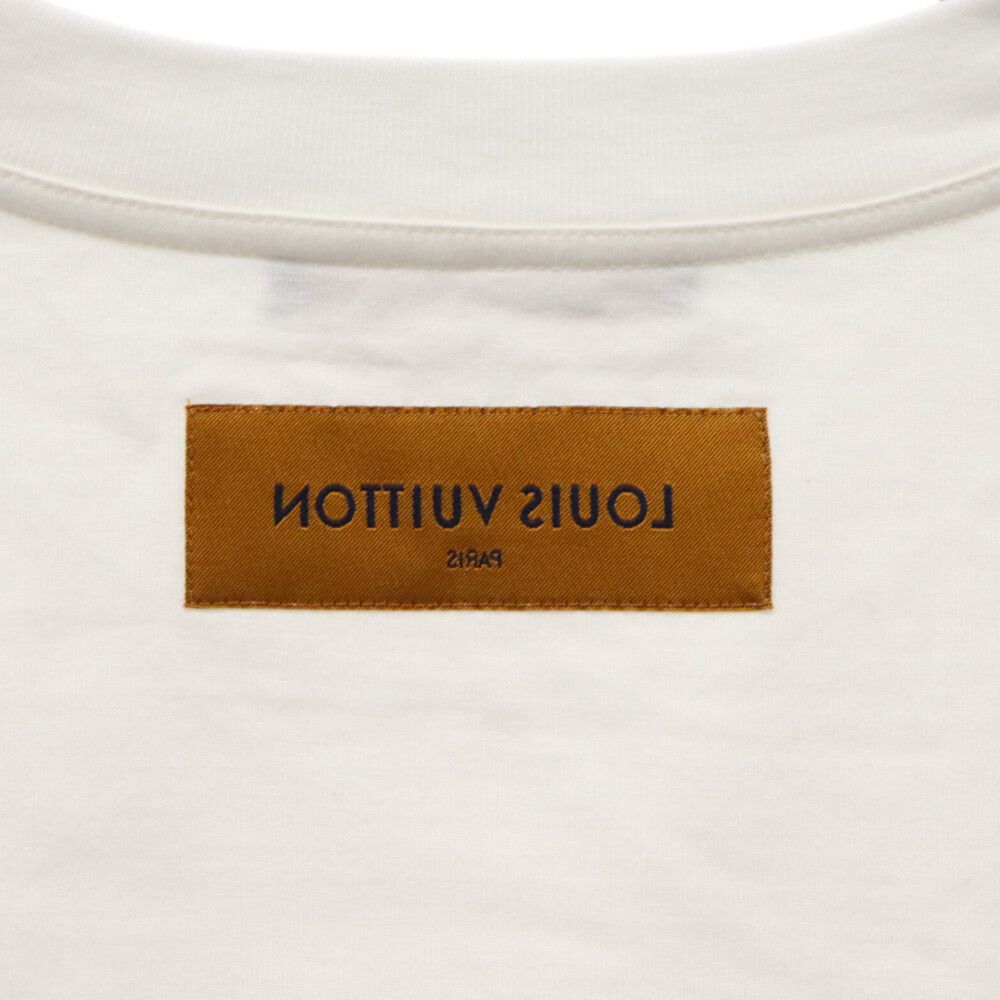 ルイヴィトン 21AW RM212M DT3 HLY23W エンボス　ロンT LOUIS VUITTON】ルイヴィトン『エンボスロゴプリント 長袖T