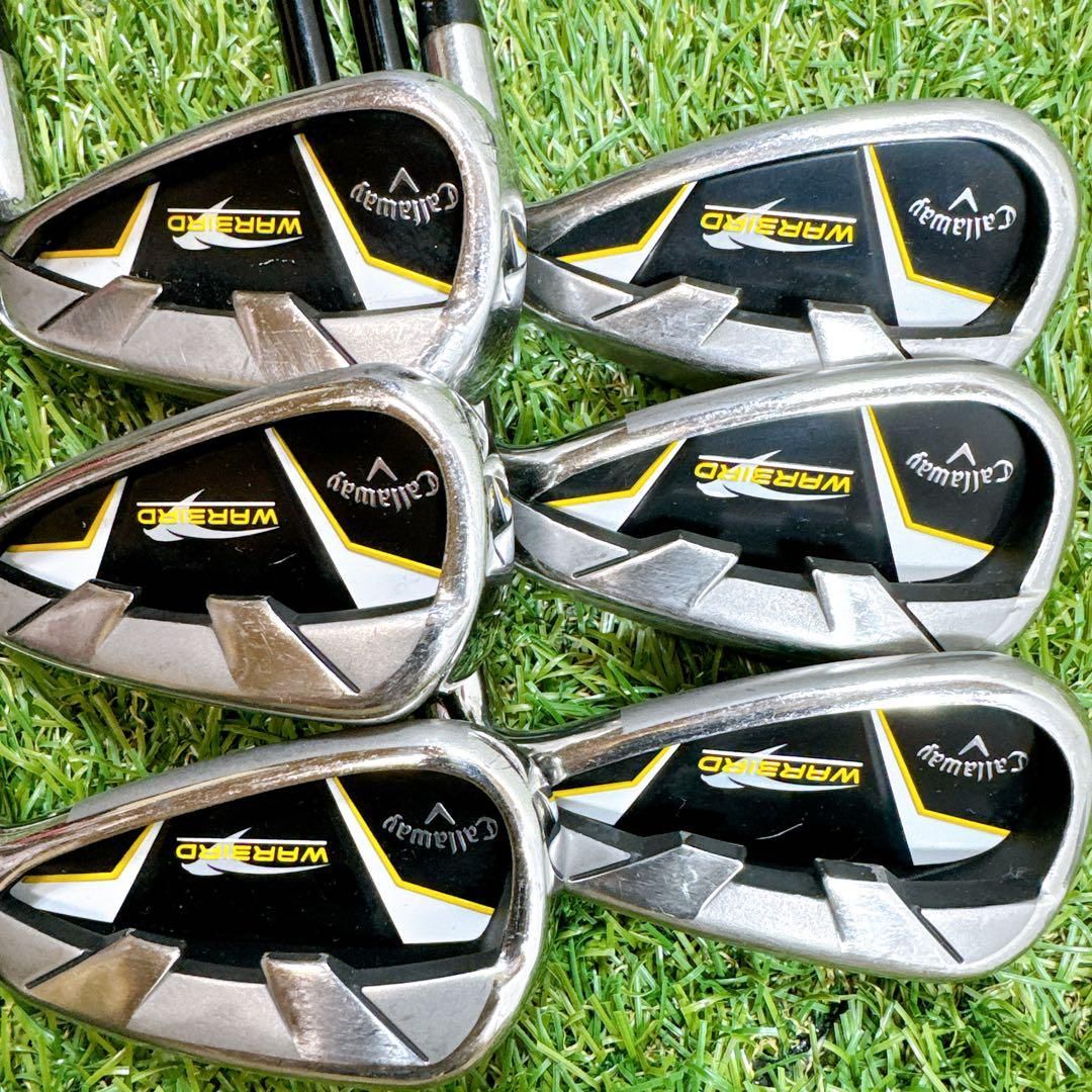 美品　現行最新モデル　メンズ　キャロウェイ　ウォーバード　ゴルフクラブセット Callaway キャロウェイ クラブセット WARBIRD ウォーバード 10本