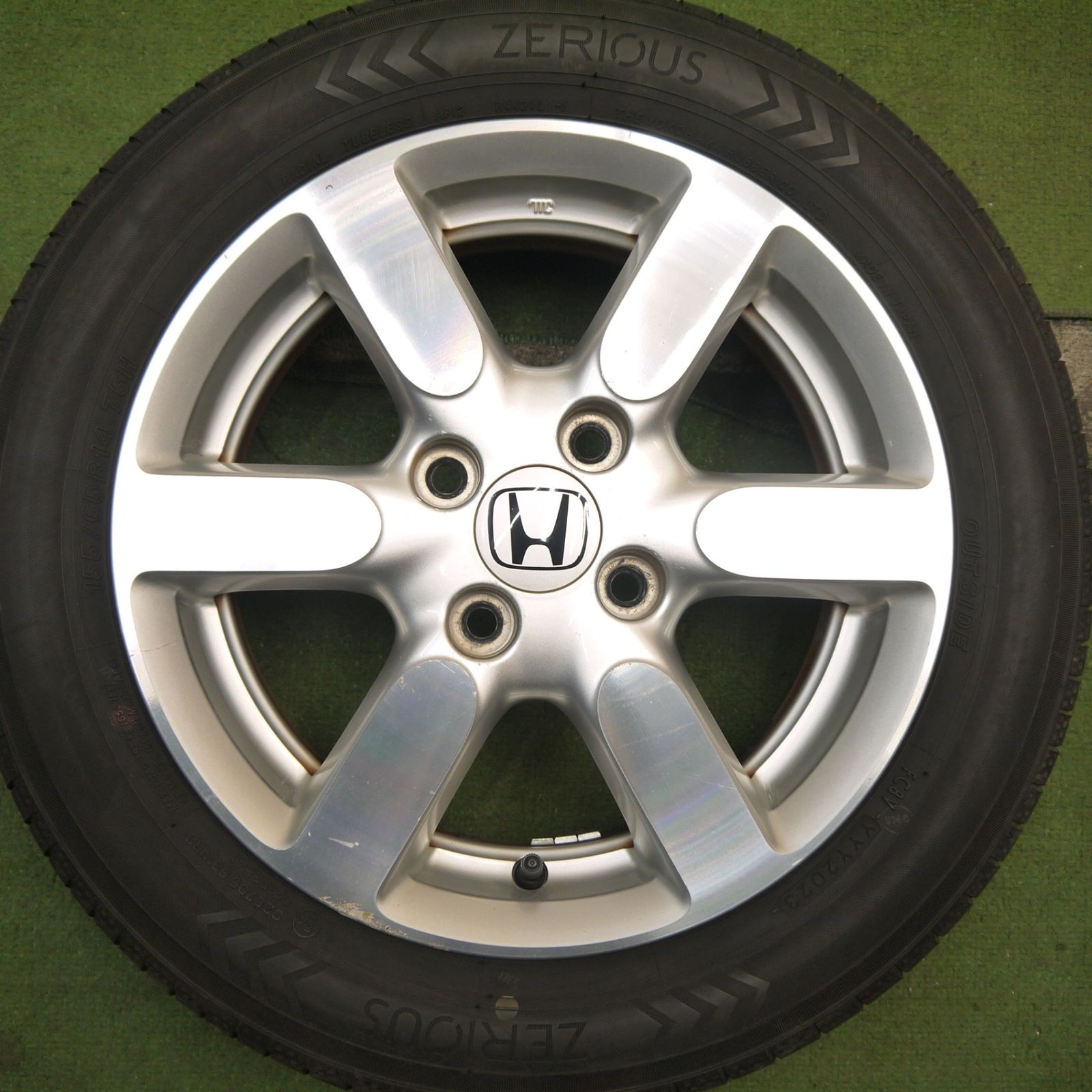 ホンダN-BOX 155/65R14 タイヤセット Zerious ホンダN-BOX 155/65R14 タイヤセット Zerious 4本価格！23年☆ホンダ N-