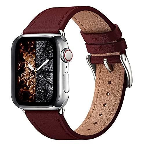 正規品正規販売店 コンパチブル Apple Watch バンド 本革製レザー 交換