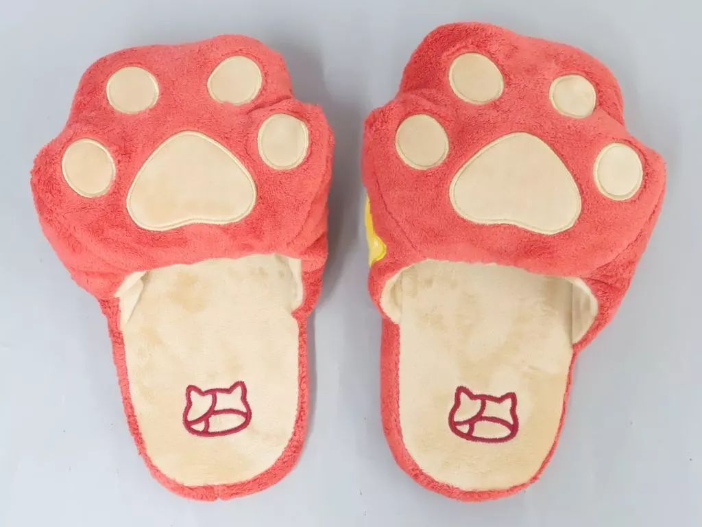 中古】ルームシューズ・室内履き 赤見かるび ルームシューズ