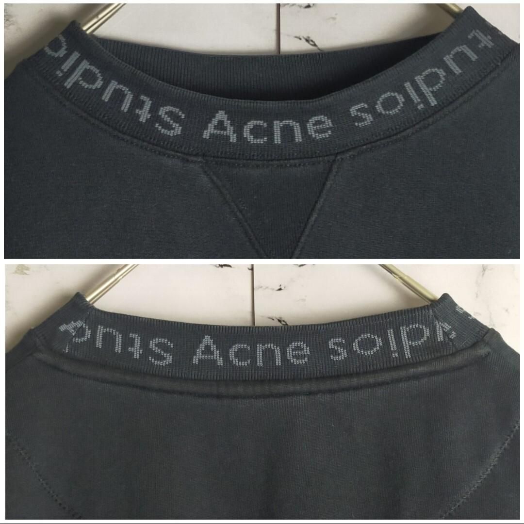 即完売品モデル】Acne Studios アクネストゥディオズ Sサイズ☆襟ロゴ 